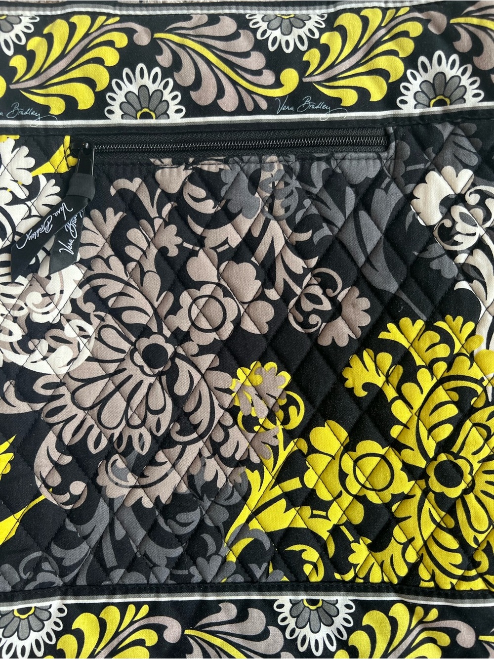 Vera Bradley Baroque Laptop Travel Tote Shoulder Bag - Picture 9 of 10
